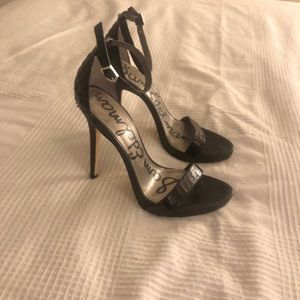 Sam Edelman Strappy Snake Skin Pumps